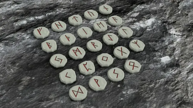 Elder Futhark Runes divination system