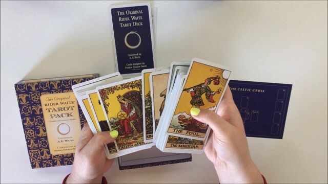 Rider-Waite Tarot divination system